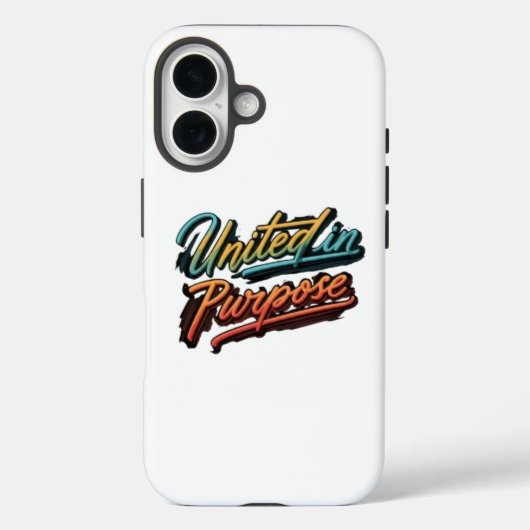 Coques Case-Mate iPhone Conception de la couverture arrière "Unis dans un (Verso)