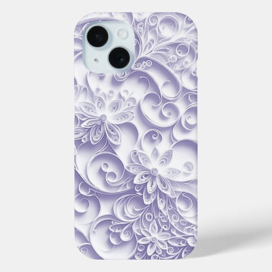 Coques Case-Mate iPhone Conception de la marguerite de recouvrement en pap (Verso)