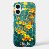 Coques Case-Mate iPhone Conception de la prairie de fleurs (Verso)