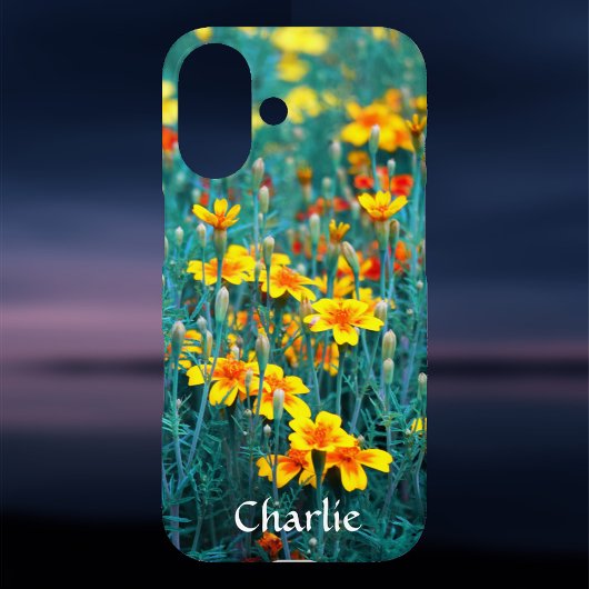 Coques Case-Mate iPhone Conception de la prairie de fleurs