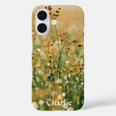 Coques Case-Mate iPhone Conception de la prairie de fleurs (Verso)