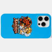 Coques Case-Mate iPhone Conception de la Saint-Valentin du diable et de l' (Verso (horizontal))