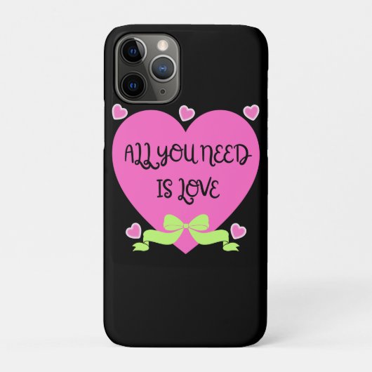 Coques Case-Mate iPhone Conception de la Saint-Valentin Tout ce dont vous (Dos)
