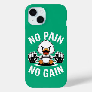 Coque Pour iPhone 15 Conception de la salle de sport de canard Art de