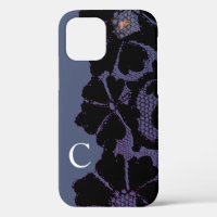CONCEPTION DE LACE NOIRE PERSONNALISÉE COQUE-COQUE