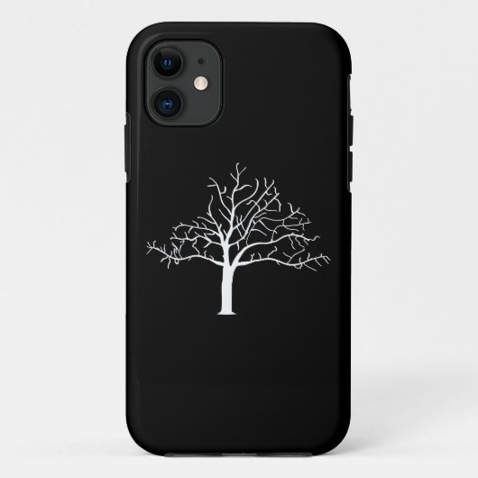 Coques Case-Mate iPhone Conception de l'arbre nu (Dos)