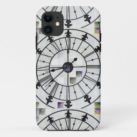 Coques Case-Mate iPhone Conception de l'horloge (Dos)