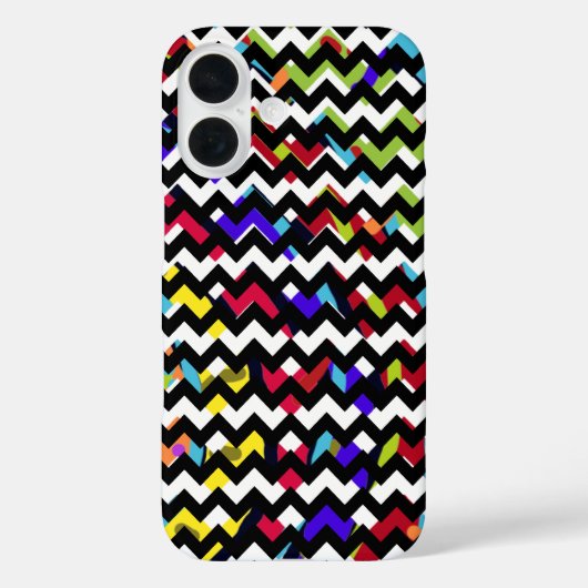 Coques Case-Mate iPhone conception de l'iPhone 6 à motif chevron (Verso)