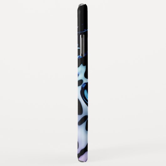 Coques Case-Mate iPhone Conception de liquides métalliques (Dos/Droite)