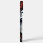 Coques Case-Mate iPhone Conception de loup blanc réfléchissant (Verso / Droite)