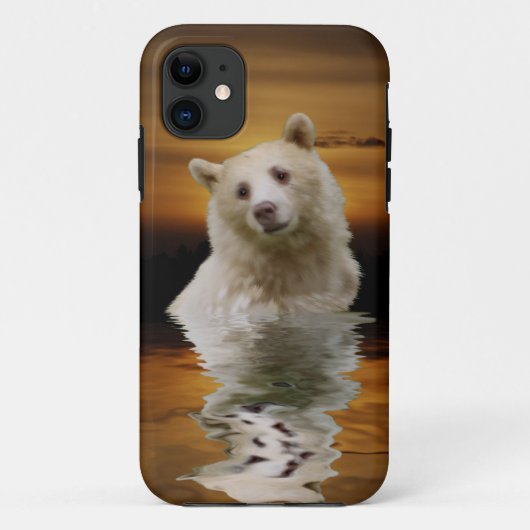 Coques Case-Mate iPhone Conception de l'ours pour les animaux et les anima (Dos)