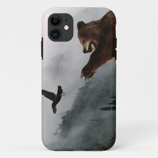 Coques Case-Mate iPhone Conception de l'ours pour les animaux et les anima (Dos)