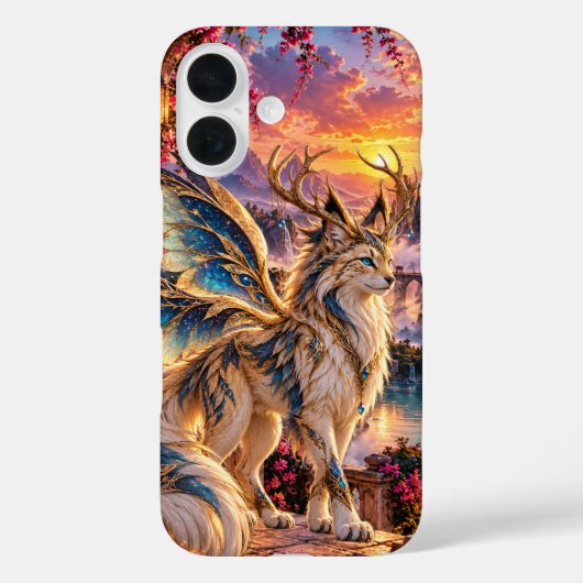 Coques Case-Mate iPhone Conception de lune de fantaisie (Verso)