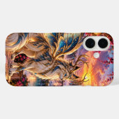Coques Case-Mate iPhone Conception de lune de fantaisie (Verso (horizontal))