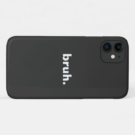 Coques Case-Mate iPhone conception de minimalisme d'un mot (Dos (Horizontal))