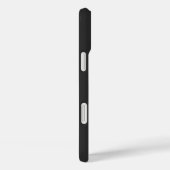 Coques Case-Mate iPhone Conception de monogramme de mariage avec noms et d (Verso / Droite)