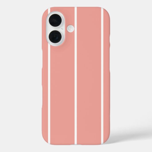 Coques Case-Mate iPhone Conception de motif à rayures verticales de couleu (Verso)