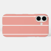 Coques Case-Mate iPhone Conception de motif à rayures verticales de couleu (Verso (horizontal))
