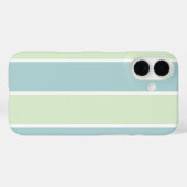 Coques Case-Mate iPhone Conception de motif à rayures verticales de couleu (Verso (horizontal))