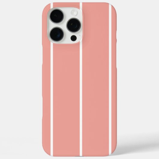 Coques Case-Mate iPhone Conception de motif à rayures verticales de couleu (Verso)