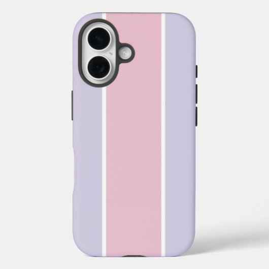 Coques Case-Mate iPhone Conception de motif à rayures verticales de couleu (Verso)
