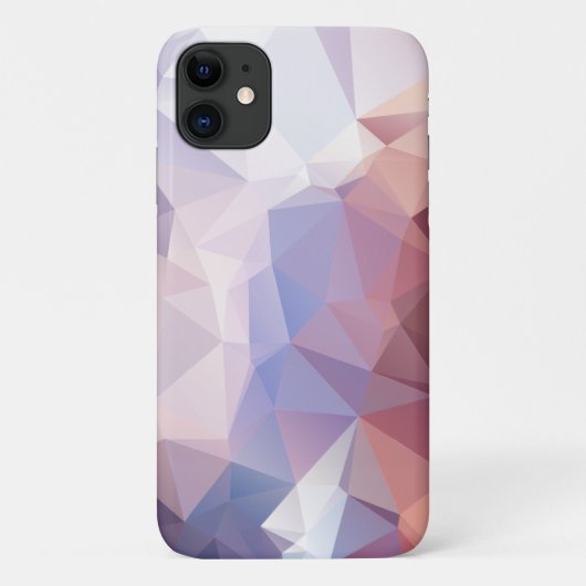 Coques Case-Mate iPhone Conception de Motif Abstrait Pyramide rose doux (Dos)