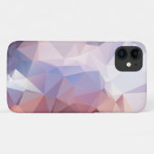 Coques Case-Mate iPhone Conception de Motif Abstrait Pyramide rose doux (Dos (Horizontal))