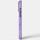 Coques Case-Mate iPhone Conception de motif de mandala améthyste (Verso / Gauche)