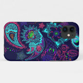 Coques Case-Mate iPhone Conception de motif de Mehndi (Dos (Horizontal))