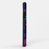 Coques Case-Mate iPhone Conception de motif de Mehndi (Dos/Droite)