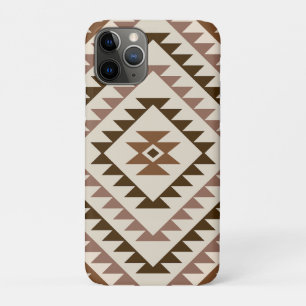 Case-Mate iPhone Case Conception de motif diamant aztèque marron+crème