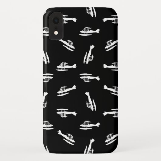 Coques Case-Mate iPhone Conception de motif d'impression de silhouettes (Dos)
