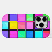 Coques Case-Mate iPhone Conception de Motif géométrique moderne (Verso (horizontal))