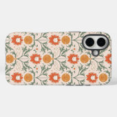 Coques Case-Mate iPhone Conception de motif sans couture d'éclat de soleil (Verso (horizontal))