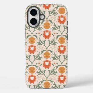 Coques iPhone 16 Plus Conception de motif sans couture d'éclat de soleil