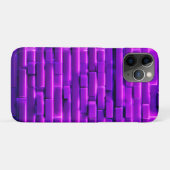 Coques Case-Mate iPhone Conception de mur de brique néon futuriste (Dos (Horizontal))