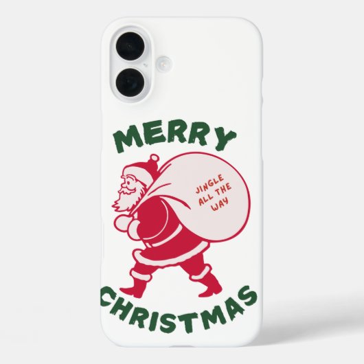 Coques Case-Mate iPhone Conception de Noël 6 (Verso)