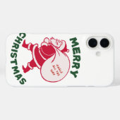 Coques Case-Mate iPhone Conception de Noël 6 (Verso (horizontal))