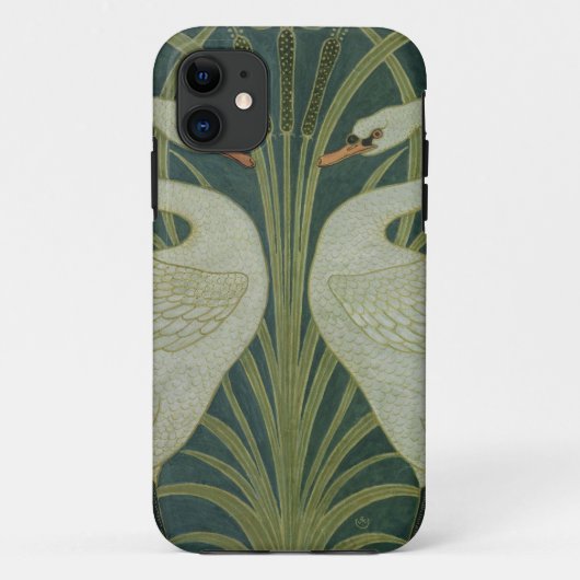 Coques Case-Mate iPhone Conception de papier peint de "cygne, de (Dos)