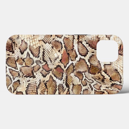 Coques Case-Mate iPhone Conception de peau de serpent (Verso (horizontal))