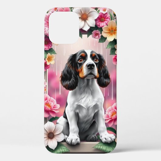 Coques Case-Mate iPhone Conception de personnage de chien de dessin animé  (Verso)