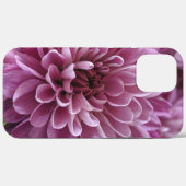 Coques Case-Mate iPhone Conception de photo de fleur de chrysanthème rose (Verso (horizontal))