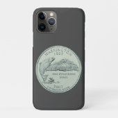 Coques Case-Mate iPhone Conception de pièce de Washington teintée (Dos)
