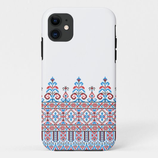 Coques Case-Mate iPhone Conception de point de croix (Dos)