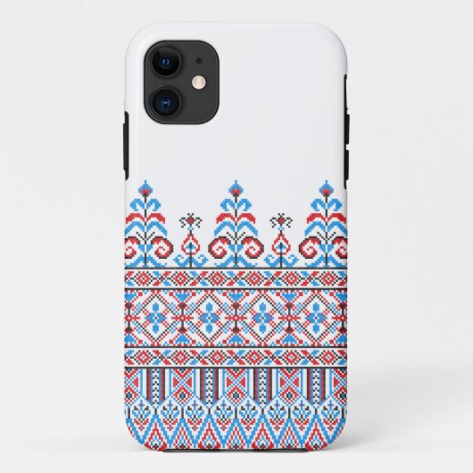 Coques Case-Mate iPhone Conception de point de croix (Dos)