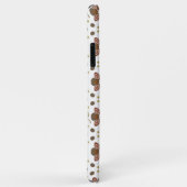 Coques Case-Mate iPhone Conception de Poka de automne amusant (Dos/Droite)