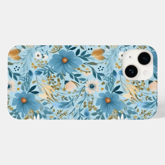 Coques Case-Mate iPhone Conception de prairie de marais (Verso (horizontal))