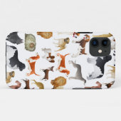 Coques Case-Mate iPhone Conception de pure race mignonne de papier peint (Dos (Horizontal))