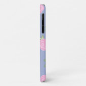 Coques Case-Mate iPhone Conception de rose antique romantique (Dos/Gauche)