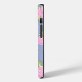 Coques Case-Mate iPhone Conception de rose antique romantique (Verso / Gauche)